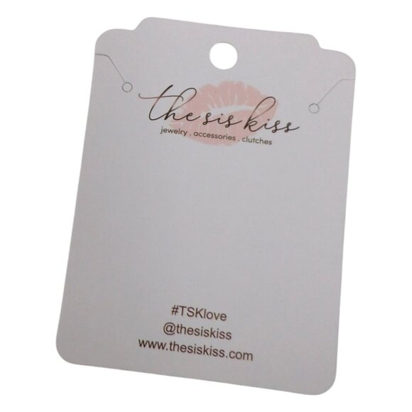 The Sis Kiss Heart Charm Bracelet Womens Tortoise Shell Gold Tone Beaded - Picture 4 of 12